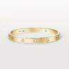 Love Bracelet, Classic Model, Brushed, 4 Diamonds Love Bracelet, Classic Model, Brushed, 4 Diamonds