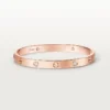 Love Bracelet, Classic Model, Brushed, 4 Diamonds Love Bracelet, Classic Model, Brushed, 4 Diamonds