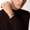 Love Bracelet, Classic Model, Brushed, 4 Diamonds Love Bracelet, Classic Model, Brushed, 4 Diamonds