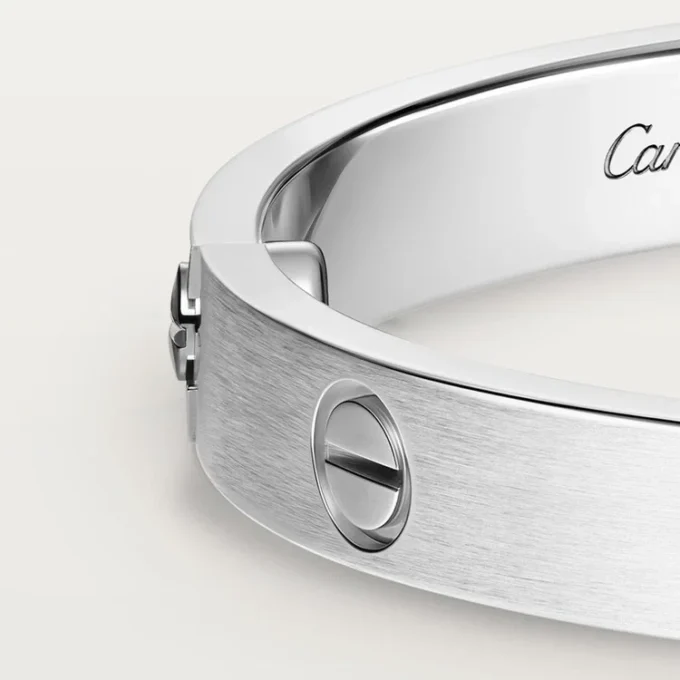 Love Bracelet, Classic Model, Brushed, 4 Diamonds Love Bracelet, Classic Model, Brushed, 4 Diamonds