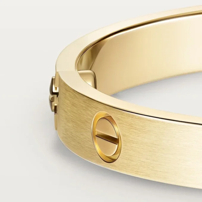 Love Bracelet, Classic Model, Brushed Love Bracelet, Classic Model, Brushed