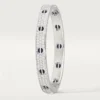 Love Bracelet, Classic Model, Paved, Ceramic
