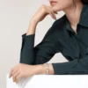 Love Bracelet, Classic Model, Paved, Ceramic