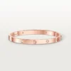Love Bracelet, Medium Model, 4 Diamonds Love Bracelet, Medium Model, 4 Diamonds