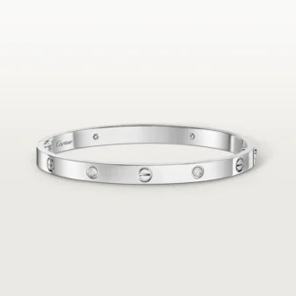 Love Bracelet, Medium Model, 4 Diamonds