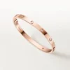 Love Bracelet, Medium Model, 4 Diamonds Love Bracelet, Medium Model, 4 Diamonds