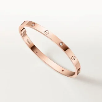Love Bracelet, Medium Model, 4 Diamonds