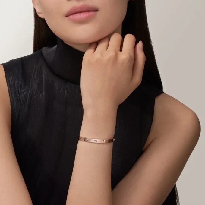 Love Bracelet, Medium Model, 4 Diamonds Love Bracelet, Medium Model, 4 Diamonds