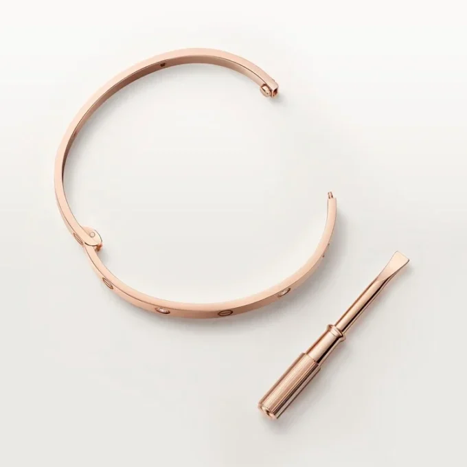Love Bracelet, Medium Model, 4 Diamonds Love Bracelet, Medium Model, 4 Diamonds