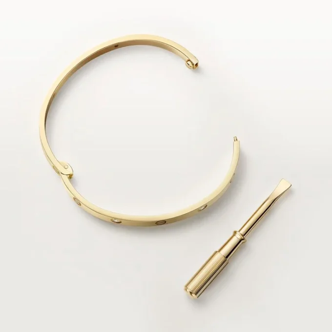 Love Bracelet, Medium Model, 4 Diamonds Love Bracelet, Medium Model, 4 Diamonds