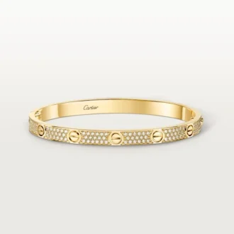 Love Bracelet, Medium Model, Paved