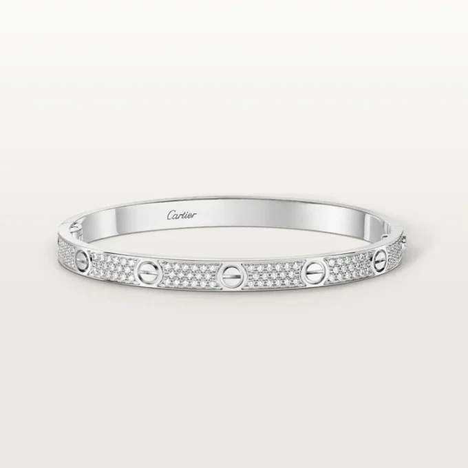 Love Bracelet, Medium Model, Paved Love Bracelet, Medium Model, Paved