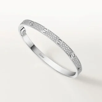 Love Bracelet, Medium Model, Paved