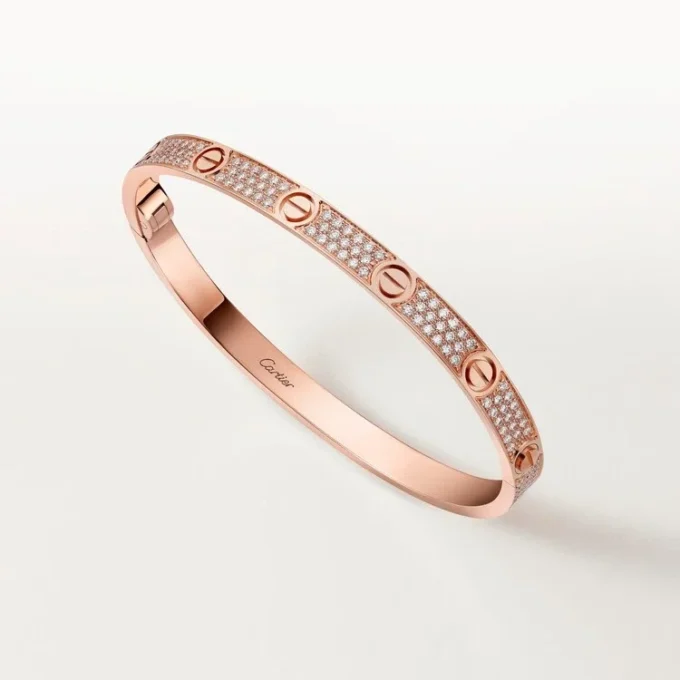 Love Bracelet, Medium Model, Paved Love Bracelet, Medium Model, Paved
