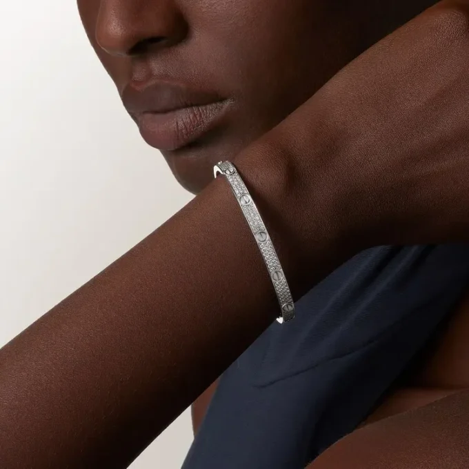 Love Bracelet, Medium Model, Paved Love Bracelet, Medium Model, Paved