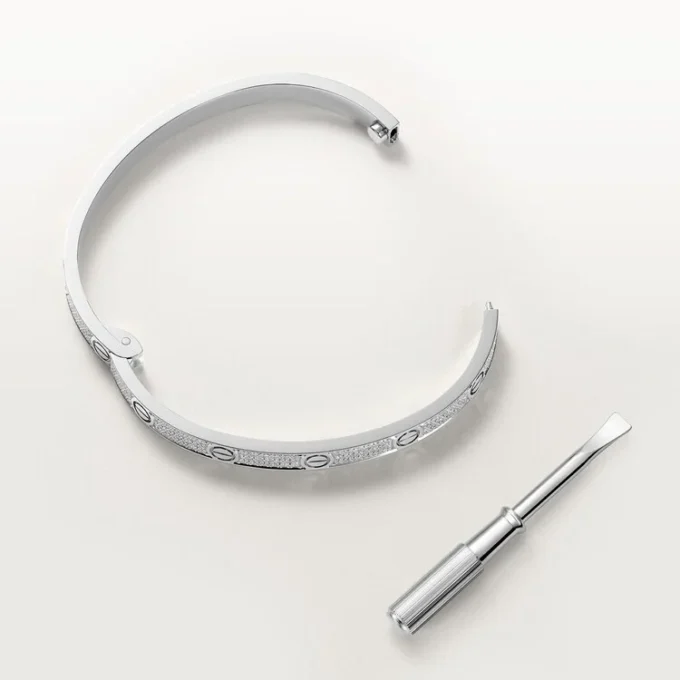 Love Bracelet, Medium Model, Paved Love Bracelet, Medium Model, Paved