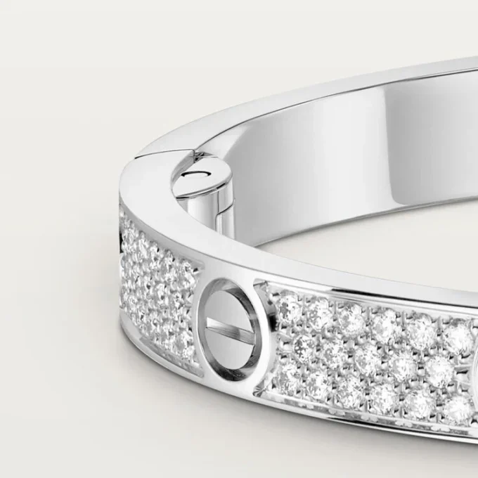Love Bracelet, Medium Model, Paved Love Bracelet, Medium Model, Paved