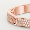 Love Bracelet, Medium Model, Paved Love Bracelet, Medium Model, Paved