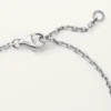 Love Bracelet, on Chain, Half-Paved Love Bracelet, on Chain, Half-Paved