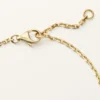 Love Bracelet, on Chain, Half-Paved Love Bracelet, on Chain, Half-Paved