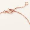 Love Bracelet, on Chain, Paved Love Bracelet, on Chain, Paved