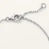 Love Bracelet, on Chain, Paved Love Bracelet, on Chain, Paved