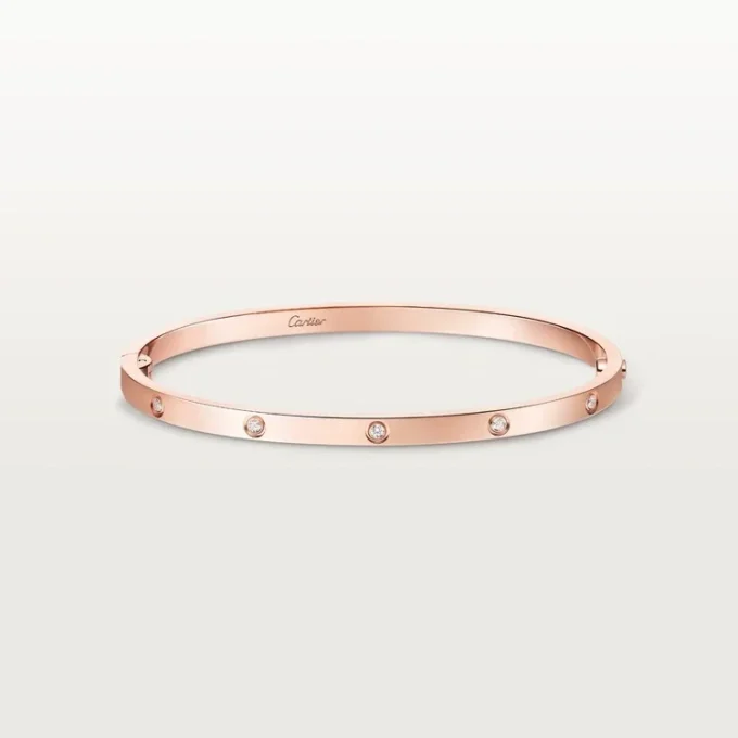 Love Bracelet, Small Model, 10 Diamonds Love Bracelet, Small Model, 10 Diamonds