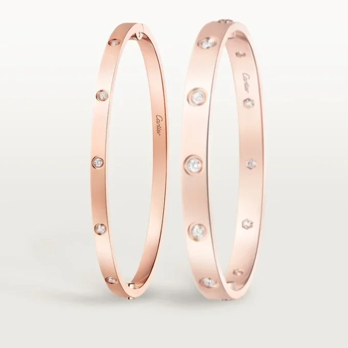 Love Bracelet, Small Model, 10 Diamonds Love Bracelet, Small Model, 10 Diamonds