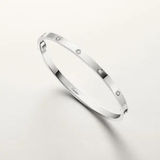 Love Bracelet, Small Model, 10 Diamonds