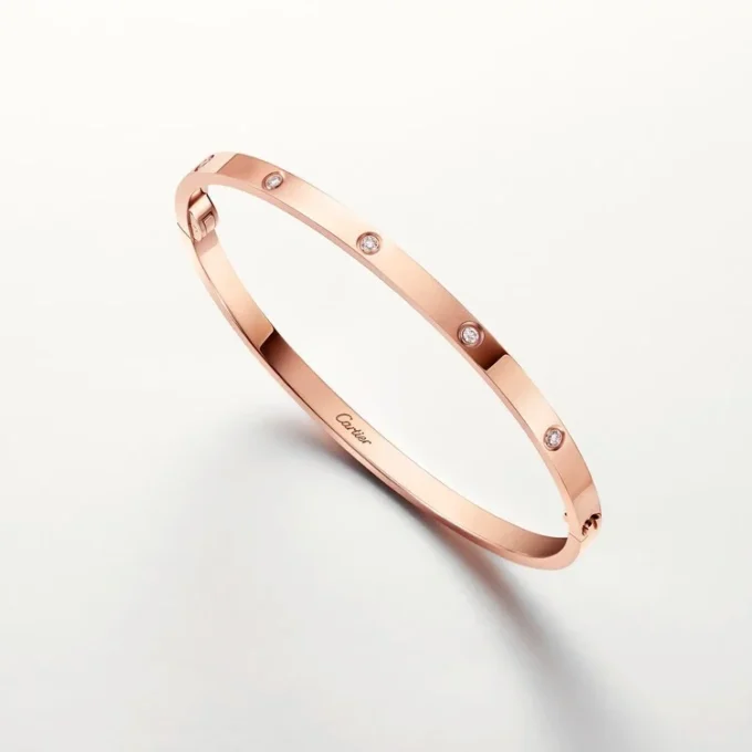 Love Bracelet, Small Model, 10 Diamonds Love Bracelet, Small Model, 10 Diamonds