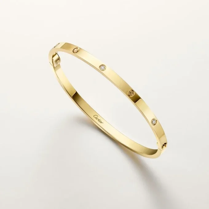 Love Bracelet, Small Model, 6 Diamonds Love Bracelet, Small Model, 6 Diamonds
