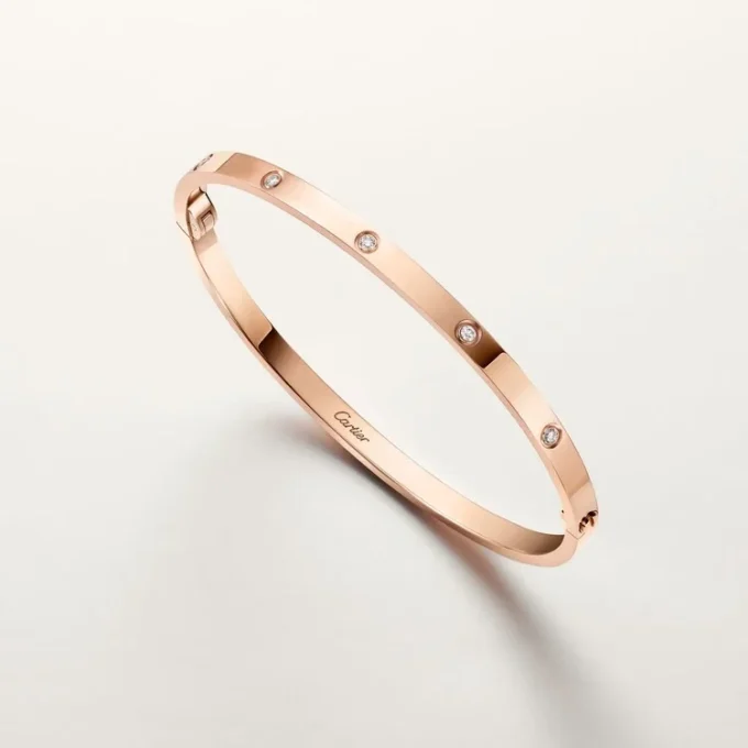 Love Bracelet, Small Model, 6 Diamonds Love Bracelet, Small Model, 6 Diamonds