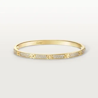 Love Bracelet, Small Model, Paved