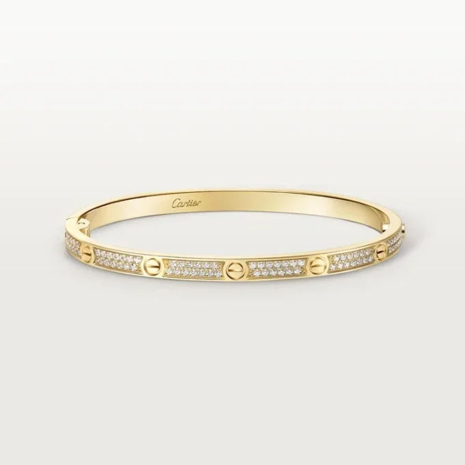 Love Bracelet, Small Model, Paved