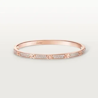 Love Bracelet, Small Model, Paved