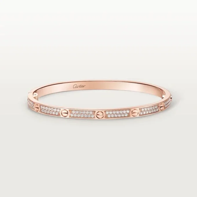 Love Bracelet, Small Model, Paved