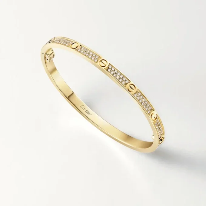 Love Bracelet, Small Model, Paved