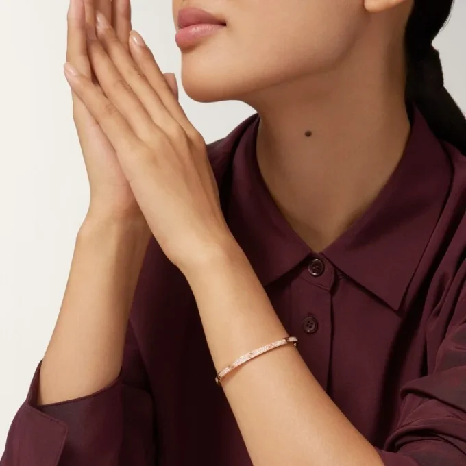 Love Bracelet, Small Model, Paved