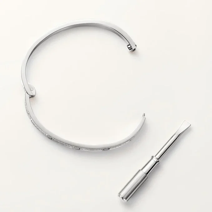 Love Bracelet, Small Model, Paved Love Bracelet, Small Model, Paved