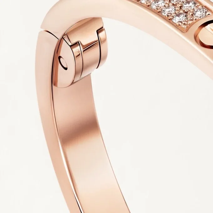 Love Bracelet, Small Model, Paved