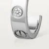 Love Earrings, 2 Diamonds – White Gold, Diamonds – Cartier