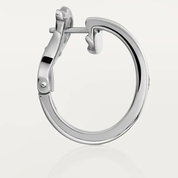 Love Earrings, 2 Diamonds – White Gold, Diamonds – Cartier