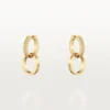 Love Earrings, Multiwear, Half-Paved