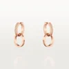 Love Earrings, Multiwear, Half-Paved