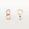 Love Earrings, Multiwear, Half-Paved