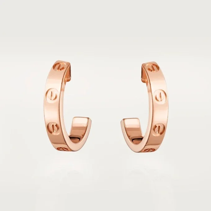 Love Earrings – Pink Gold – Cartier