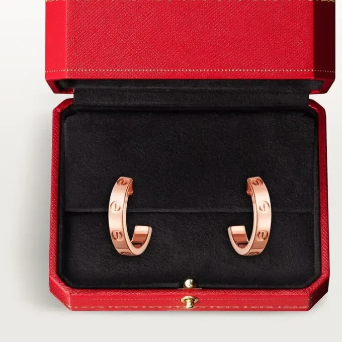 Love Earrings – Pink Gold – Cartier