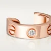 Love Earrings – Pink Gold, Diamonds – Cartier