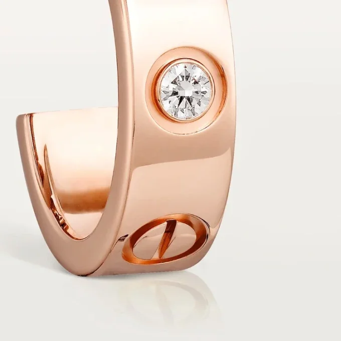 Love Earrings – Pink Gold, Diamonds – Cartier