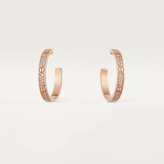 Love Earrings – Rose Gold, Diamond – Cartier